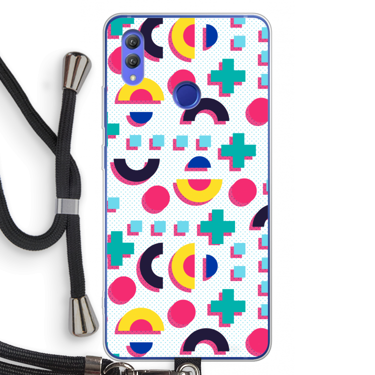 8-bit N°2: Honor Note 10 Transparant Hoesje met koord