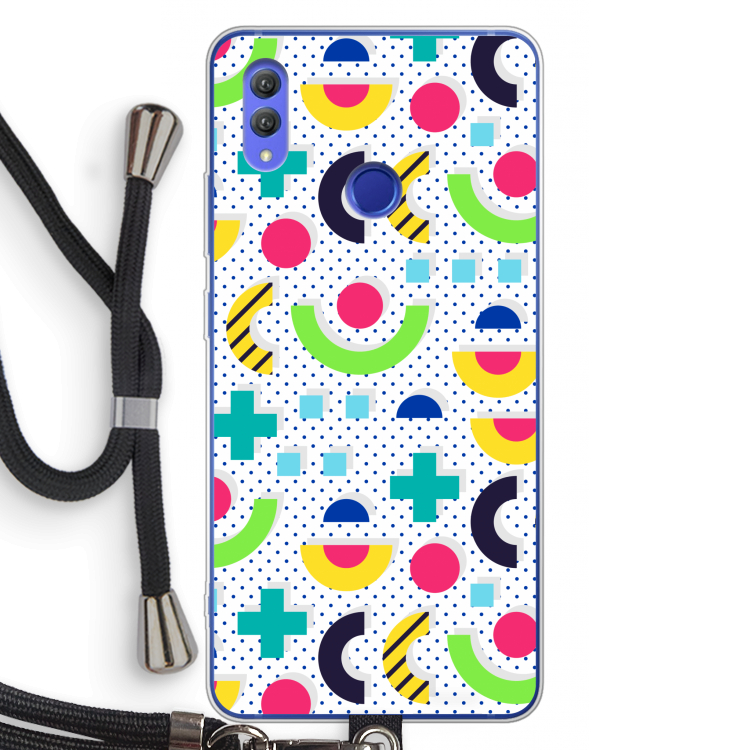 8-bit N°1: Honor Note 10 Transparant Hoesje met koord