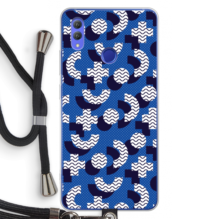 8-bit N°5: Honor Note 10 Transparant Hoesje met koord