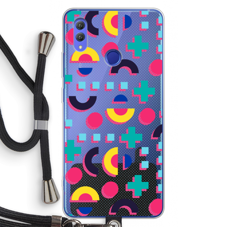 8-bit N°2: Honor Note 10 Transparant Hoesje met koord
