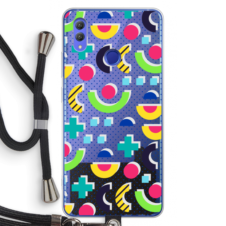 8-bit N°1: Honor Note 10 Transparant Hoesje met koord