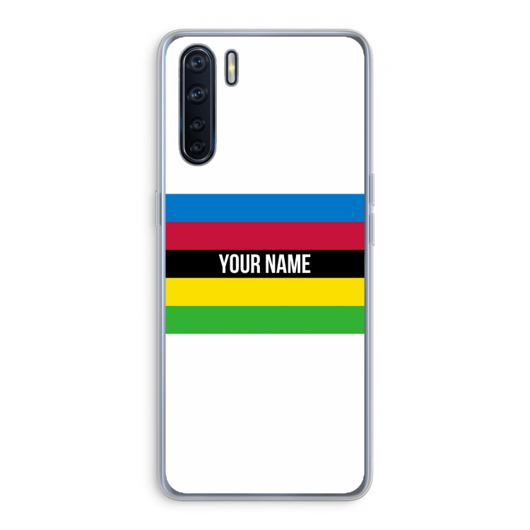 WK Wielrennen: Oppo A91 Transparant Hoesje