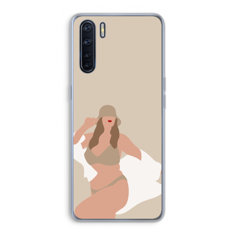 One of a kind: Oppo A91 Transparant Hoesje