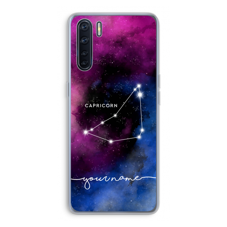 Sterrenbeeld - Donker: Oppo A91 Transparant Hoesje