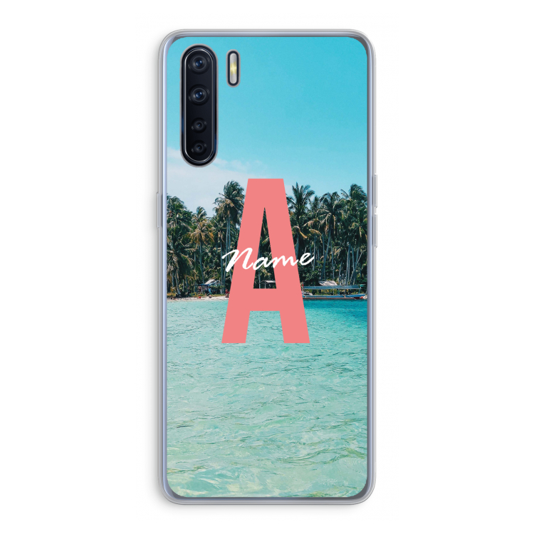 Pacific Dream: Oppo A91 Transparant Hoesje