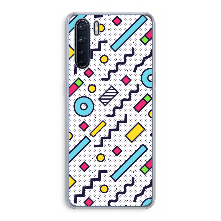 8-bit N°8: Oppo A91 Transparant Hoesje