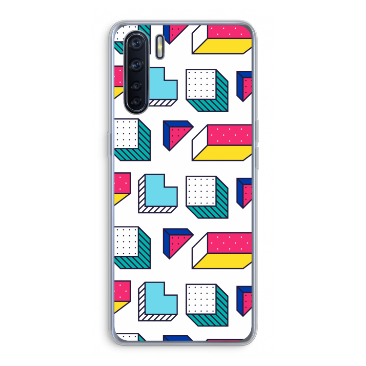 8-bit N°7: Oppo A91 Transparant Hoesje
