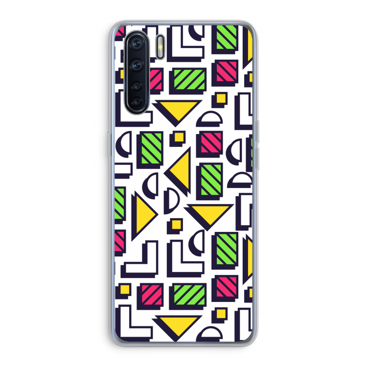 8-bit N°4: Oppo A91 Transparant Hoesje