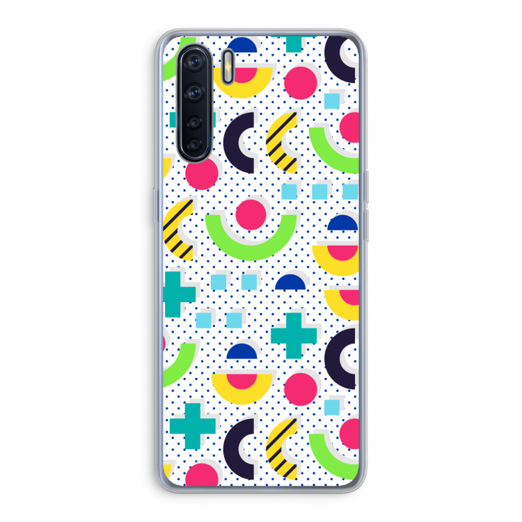 8-bit N°1: Oppo A91 Transparant Hoesje