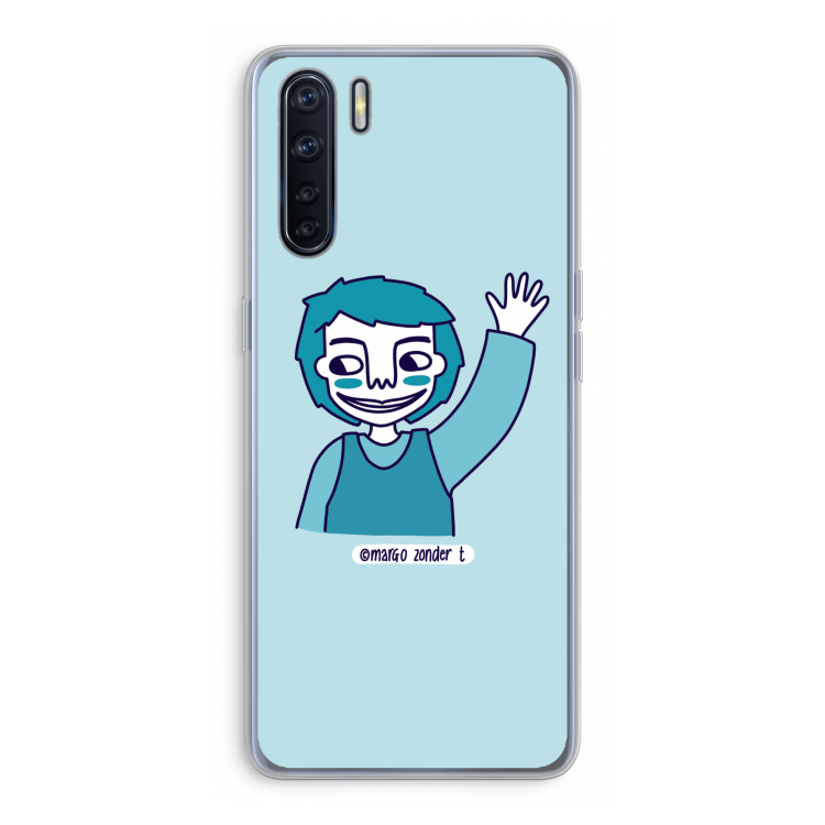 Zwaai: Oppo A91 Transparant Hoesje