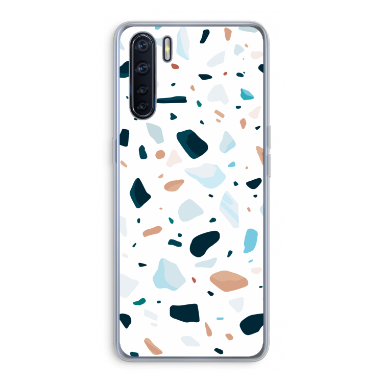Terrazzo N°13: Oppo A91 Transparant Hoesje