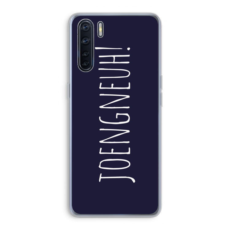 Joengneuh!: Oppo A91 Transparant Hoesje