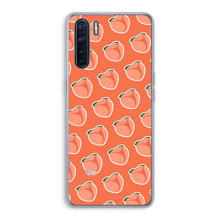 Just peachy: Oppo A91 Transparant Hoesje