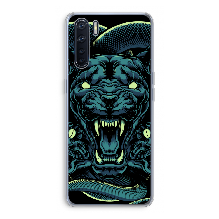 Cougar and Vipers: Oppo A91 Transparant Hoesje