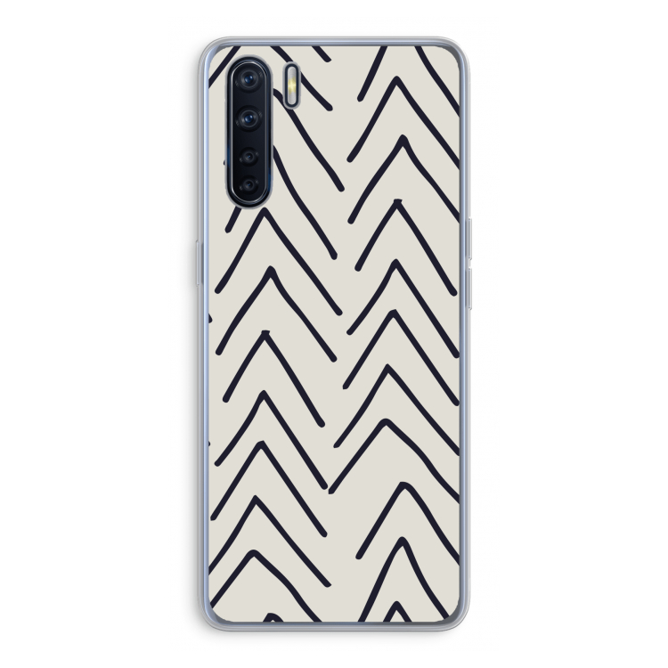 Marrakech Arrows: Oppo A91 Transparant Hoesje