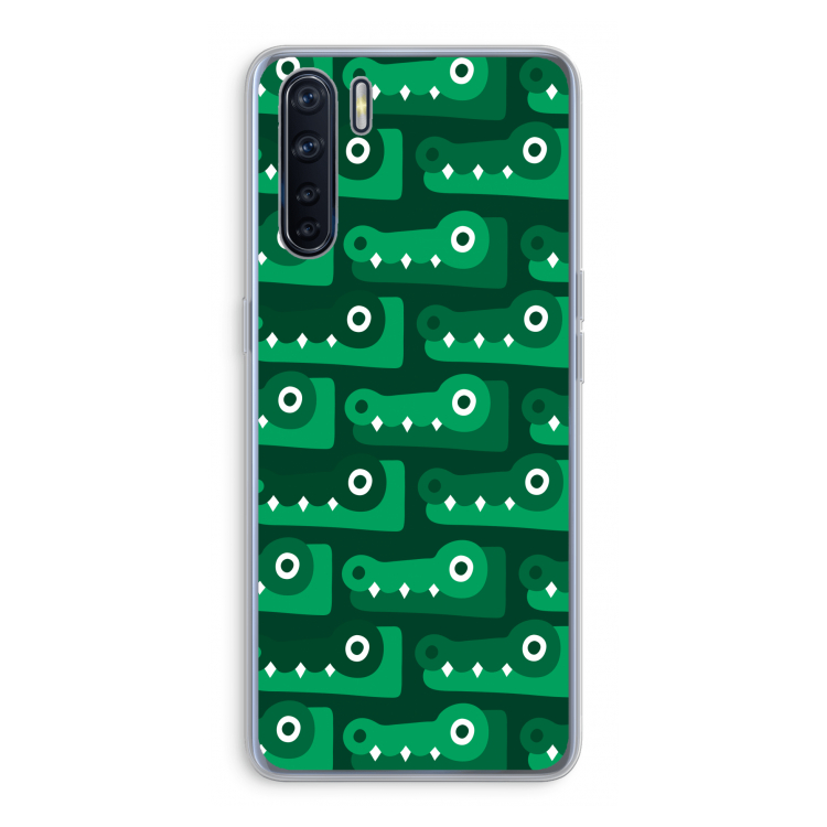Crocs: Oppo A91 Transparant Hoesje