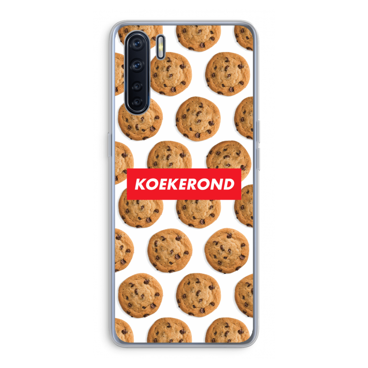 Koekerond: Oppo A91 Transparant Hoesje