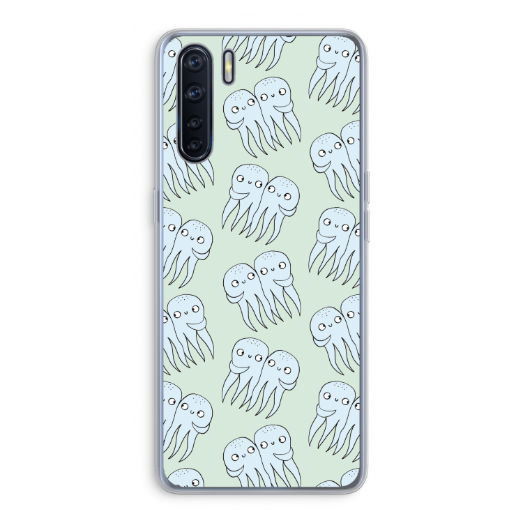 Octopussen: Oppo A91 Transparant Hoesje