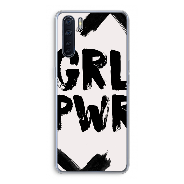 Girl Power #2: Oppo A91 Transparant Hoesje