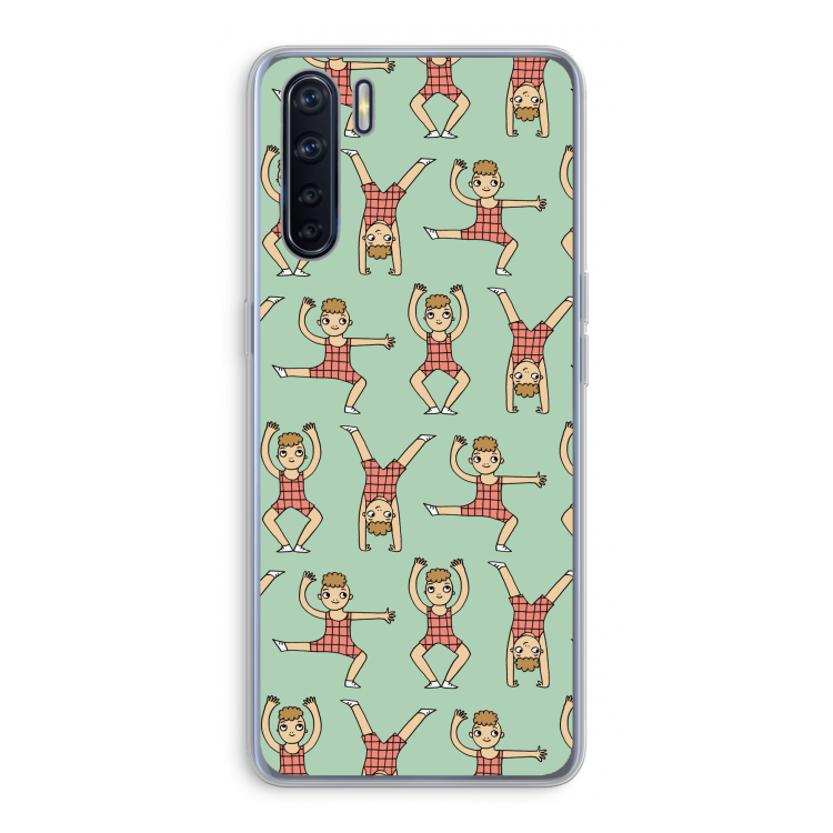 Gymboys: Oppo A91 Transparant Hoesje