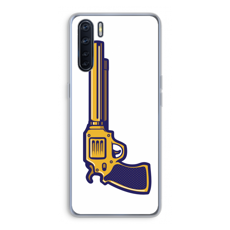 Pew Pew Pew: Oppo A91 Transparant Hoesje