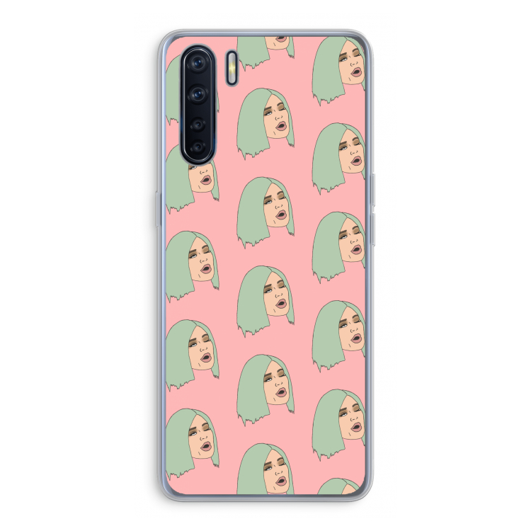 King Kylie: Oppo A91 Transparant Hoesje