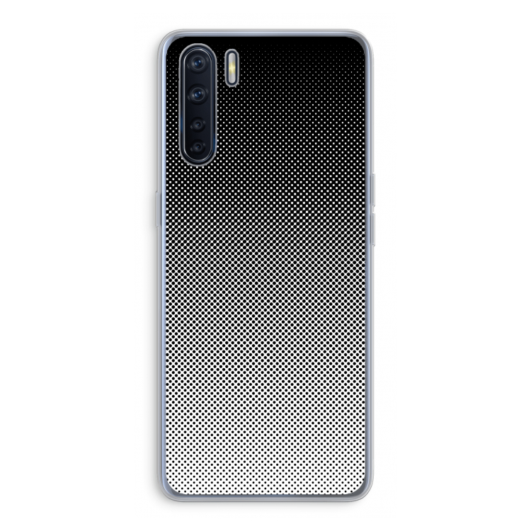 Musketon Halftone: Oppo A91 Transparant Hoesje