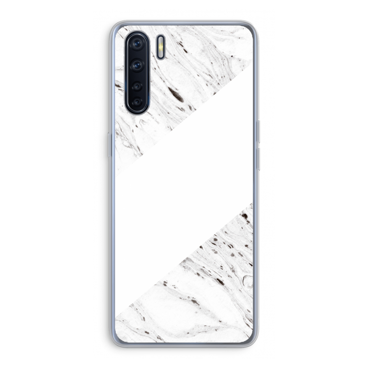 Biggest stripe: Oppo A91 Transparant Hoesje