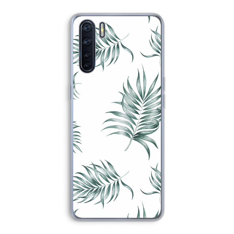 Simple leaves: Oppo A91 Transparant Hoesje