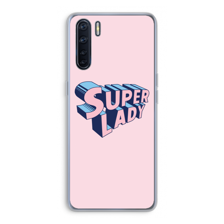 Superlady: Oppo A91 Transparant Hoesje