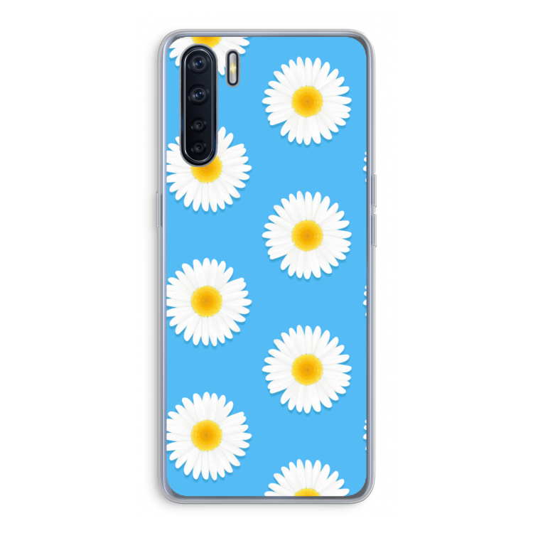 Margrietjes: Oppo A91 Transparant Hoesje