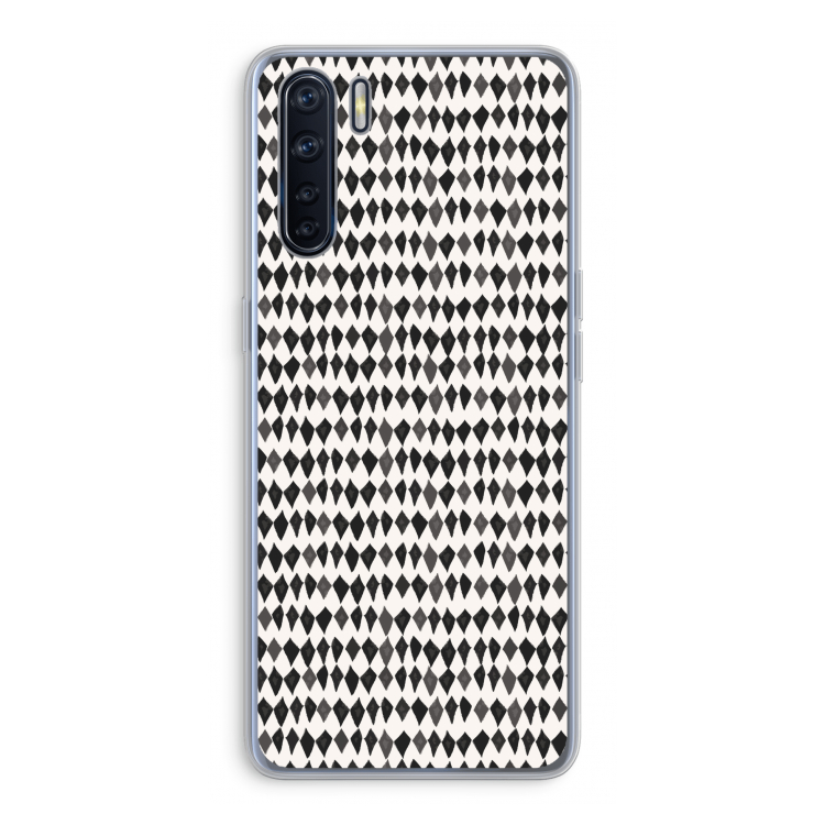 Crazy shapes: Oppo A91 Transparant Hoesje