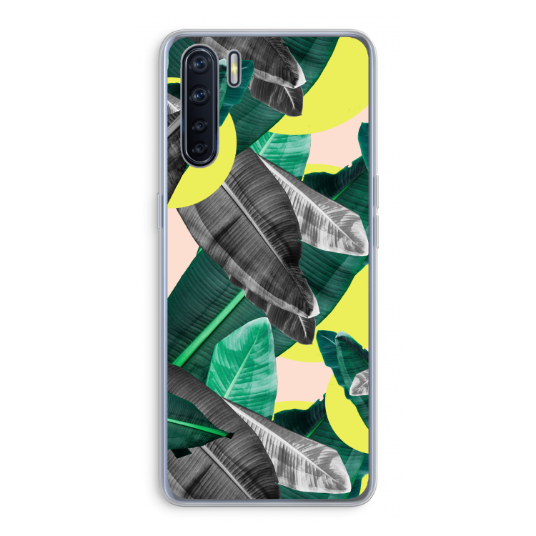 Fantasie jungle: Oppo A91 Transparant Hoesje