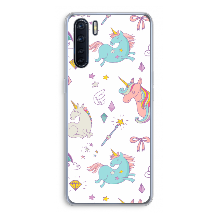 Fantasiewereld: Oppo A91 Transparant Hoesje