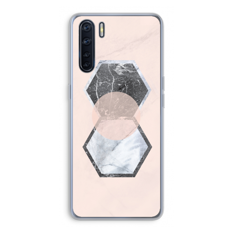 Creatieve toets: Oppo A91 Transparant Hoesje