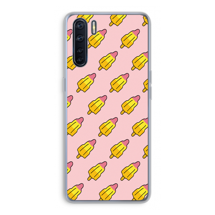 Waterijsjes: Oppo A91 Transparant Hoesje