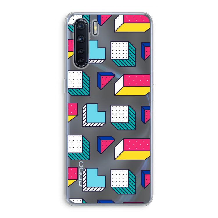 8-bit N°7: Oppo A91 Transparant Hoesje