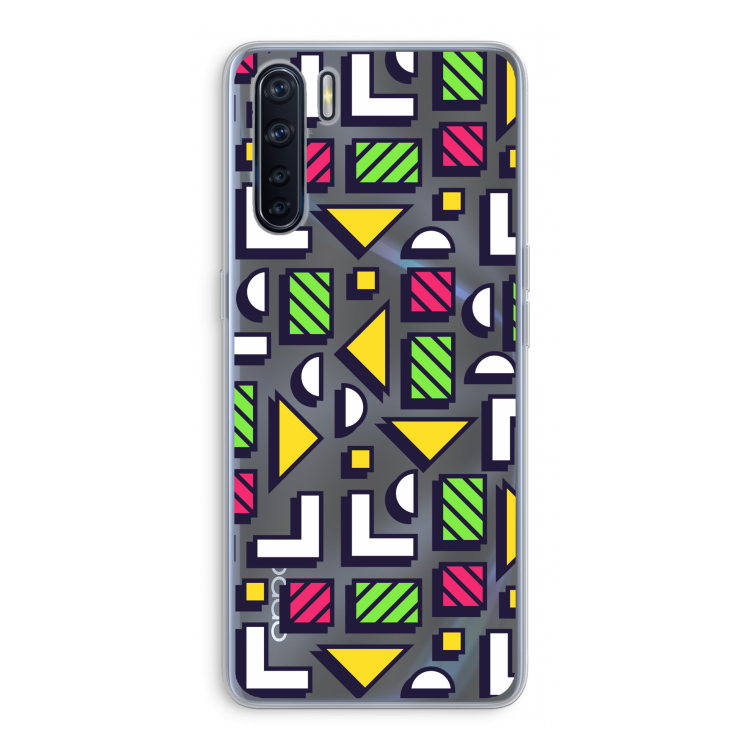 8-bit N°4: Oppo A91 Transparant Hoesje