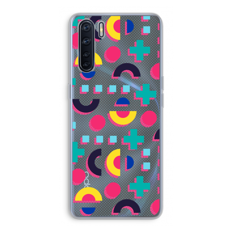 8-bit N°2: Oppo A91 Transparant Hoesje
