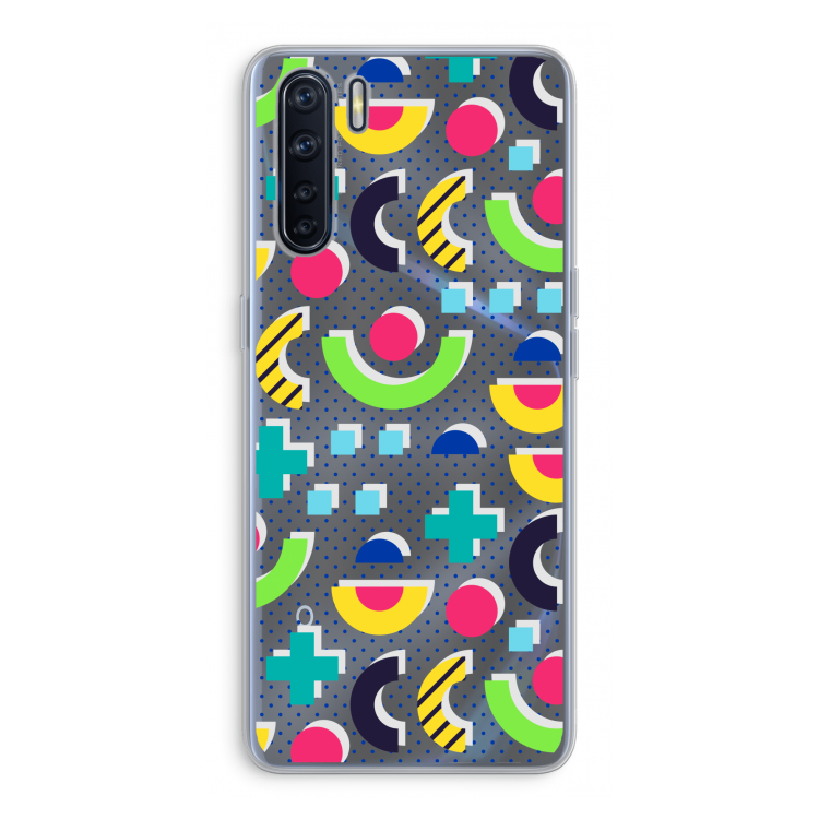 8-bit N°1: Oppo A91 Transparant Hoesje