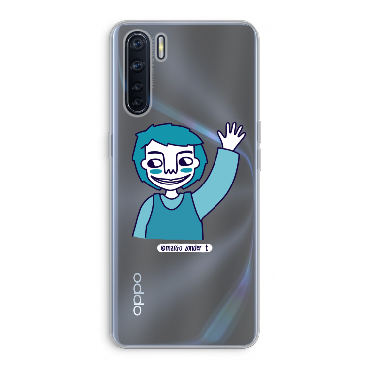 Zwaai: Oppo A91 Transparant Hoesje