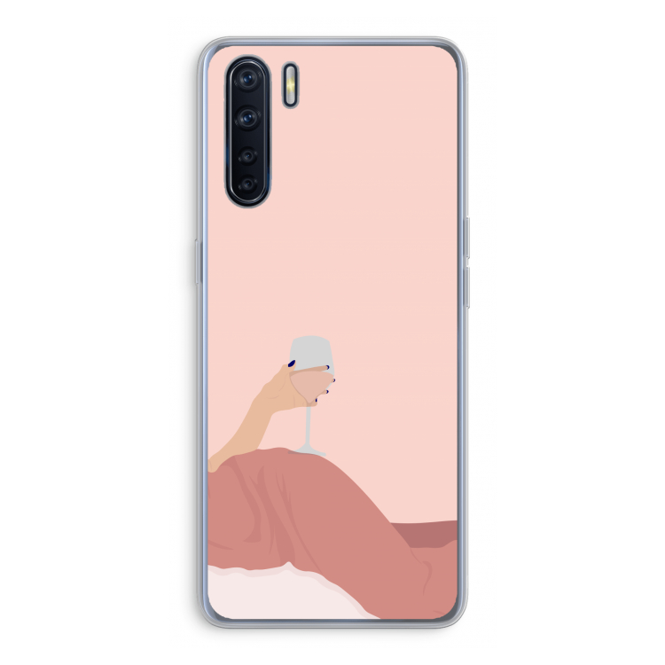 Wine: Oppo A91 Transparant Hoesje