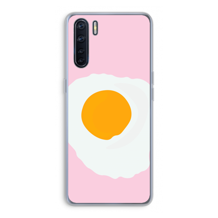 Sunny side up: Oppo A91 Transparant Hoesje