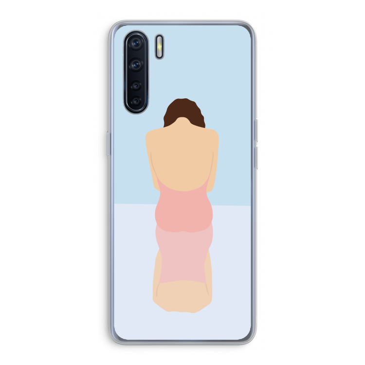 Mirror: Oppo A91 Transparant Hoesje