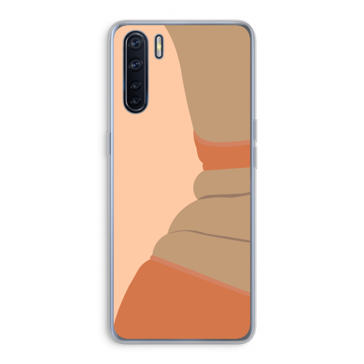 Bikini: Oppo A91 Transparant Hoesje