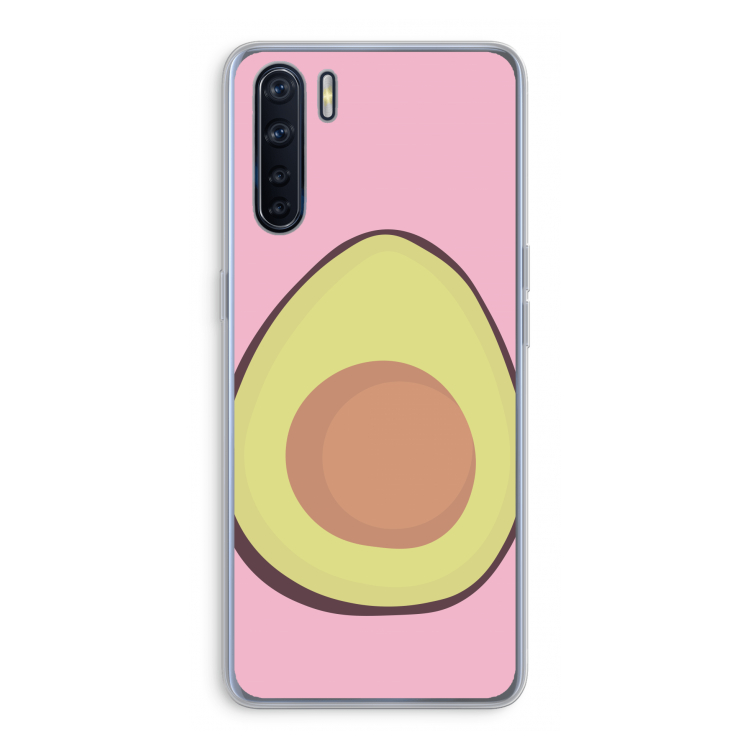 Avocado: Oppo A91 Transparant Hoesje