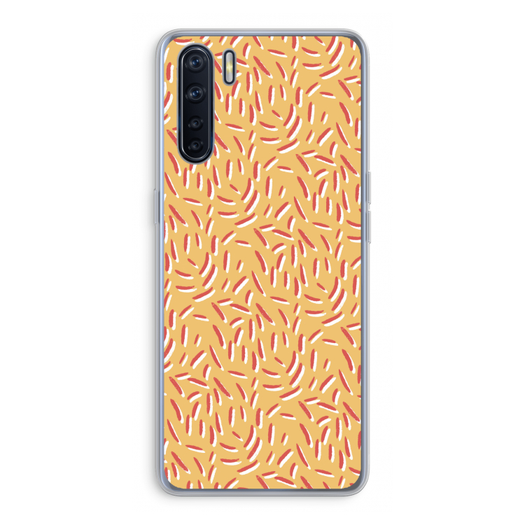 Camouflage: Oppo A91 Transparant Hoesje