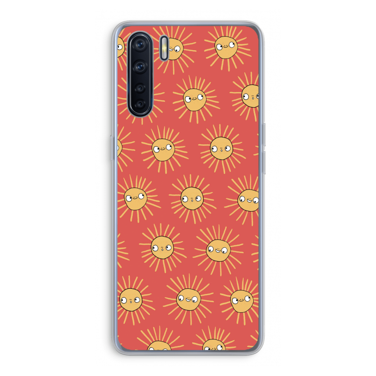 Zon: Oppo A91 Transparant Hoesje