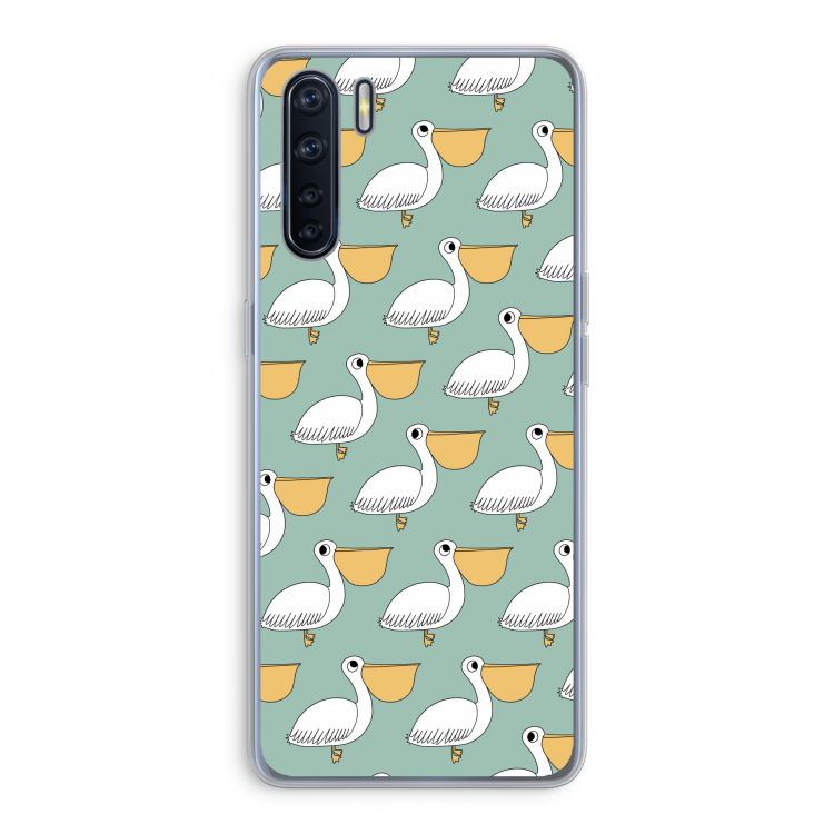 Pelican: Oppo A91 Transparant Hoesje