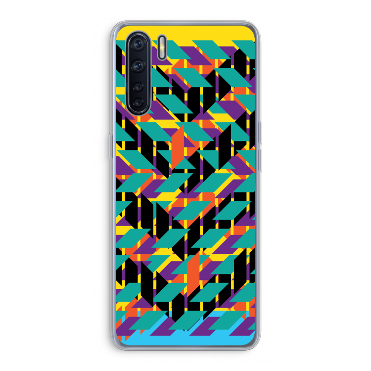 Skew Bee 1: Oppo A91 Transparant Hoesje